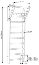 Load image into Gallery viewer, NOHRD 14 degree ribbed wall - Cherry wood