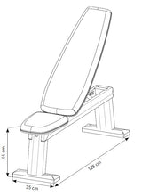 Kép betöltése a galériamegjelenítőbe: WeigthBench - Állítható edzőpad - Shadow, műbőr