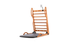 Load image into Gallery viewer, NOHRD Elasko - stretching bench, Cherry wood, artificial leather