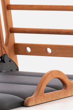 Load image into Gallery viewer, NOHRD Elasko - stretching bench, Cherry wood, artificial leather