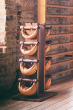 Load image into Gallery viewer, NOHRD Swing tower - Walnut, natural leather