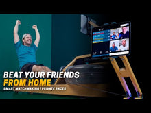 Load and play video in Gallery viewer, SmartRow smart accessory with phone holder