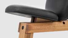 Load image into Gallery viewer, WeightBench - Adjustable exercise bench - Oak wood, leather
