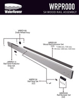 Load image into Gallery viewer, Plastic rail 1185mm - WRPR106 RevA EU
