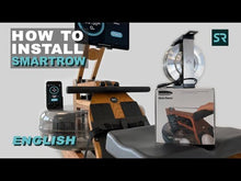 Load and play video in Gallery viewer, SmartRow smart accessory with phone holder
