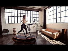 Load and play video in Gallery viewer, Sprintbok treadmill - Walnut

