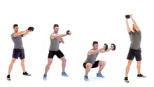 Load image into Gallery viewer, Swing dumbbells - Cherry wood - set of 2 pieces
